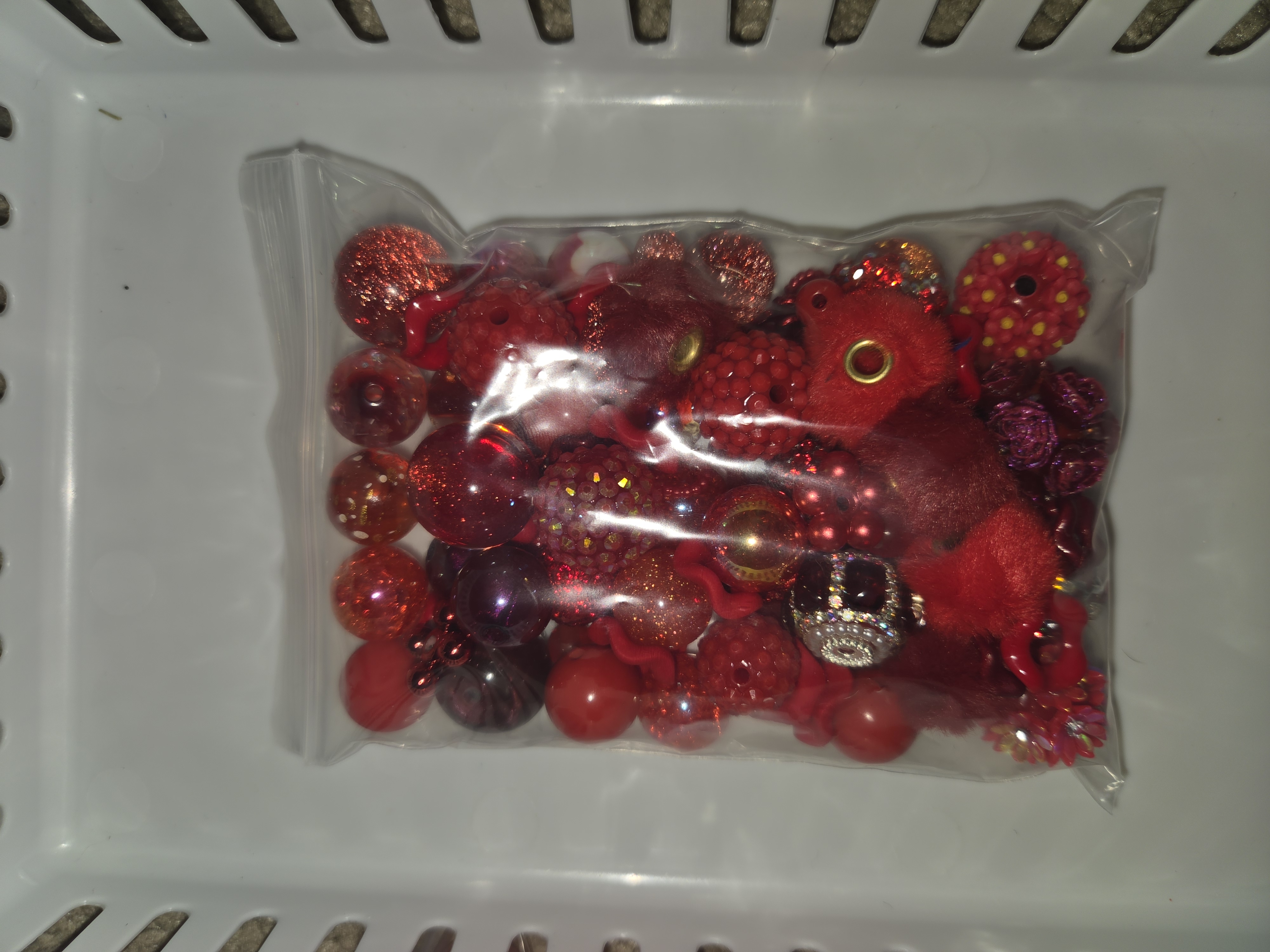 Red bead mix