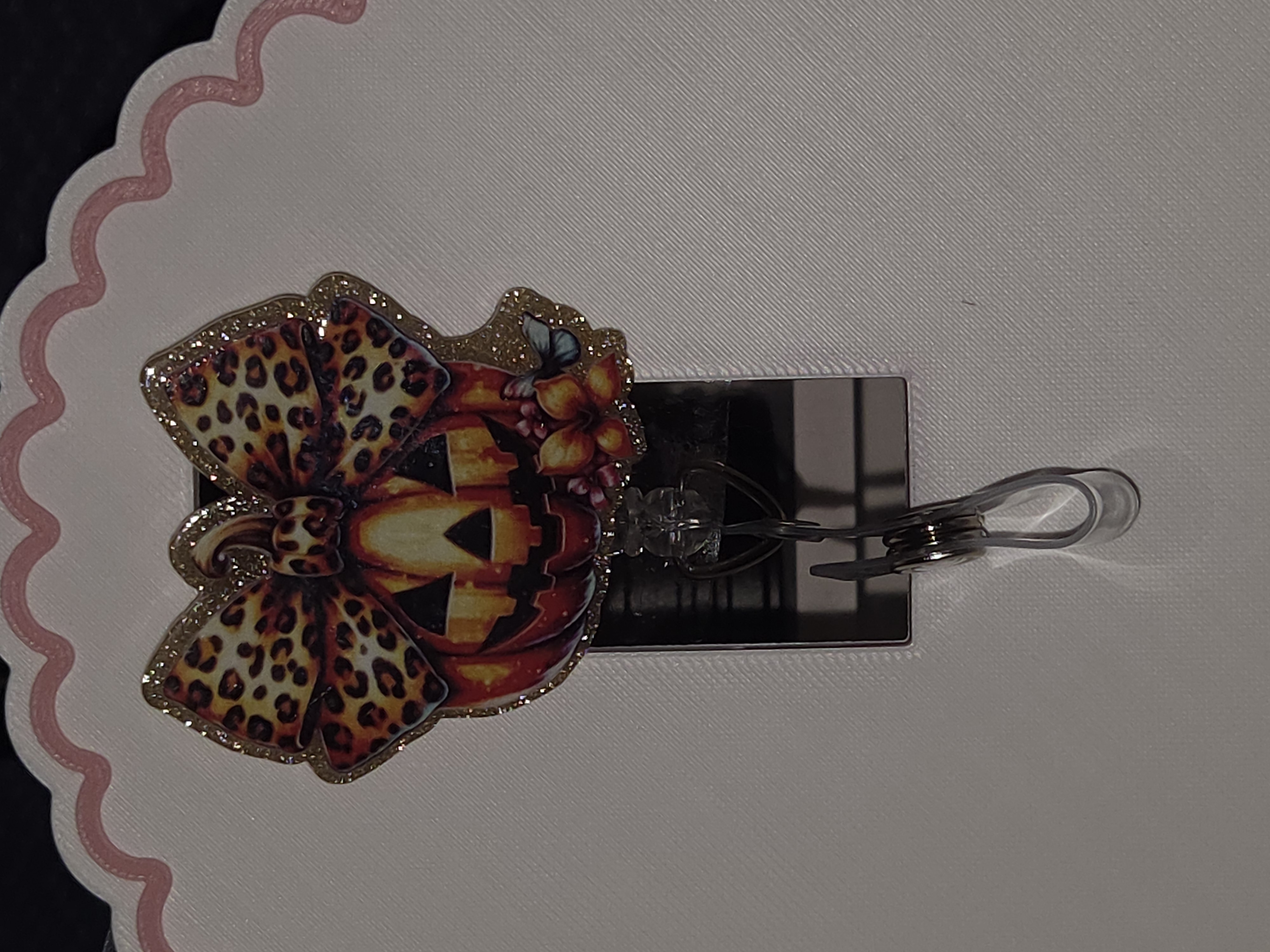 Halloween Orange pumpkin badgereel