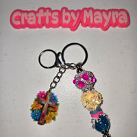 Cross keychain