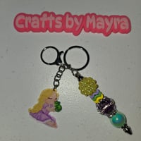 Rapunzel keychain